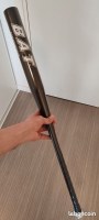 Batte de baseball Taille officielle 63cm bleu metal