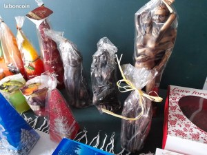 Bougies parfumées et décoratives