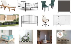 Lot de 619 unités de Mobiliers et Autres - Non testé