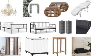 Lot de 600 unités de Mobiliers et Autres - non testés