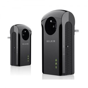 Kit de 2 adaptateurs CPL 200 Mbps Belkin - OFFRE SPECIALE LIMITEE -