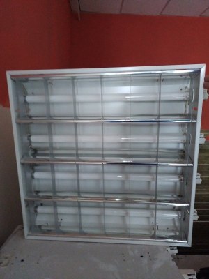 Pavé luminaire ferromagnétique encastrable MAZDA SENIOR 60x60