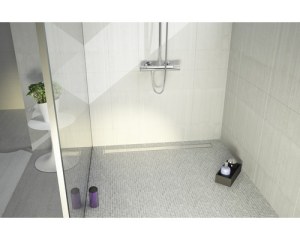 Receveur linéaire Jackon JACKBOARD Aqualine Pro 120 x 90 cm (4511424) + SIPHON 75 cm