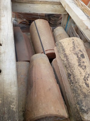 Vieilles tuiles canal