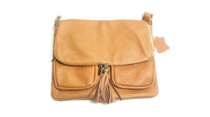 Sac à portée épaule & besace, en cuir veritable, made in Italy Ref: GCM 0014/A15