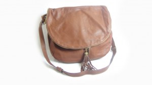 Sac à portée épaule & besace, en cuir veritable, made in Italy Ref: GCM 0022/A17