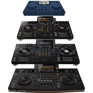 Contrôleurs MIDI, synthétiseurs, tables de mixage DJ, contrôleurs DJ, lecteurs multiméd...