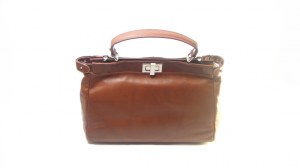 Sac à mains, sac à portée mains, en cuir veritable, made in Italy Ref: GCM 0077A21