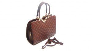 Sac à portée mains, en cuir veritable matelassé, made in Italy Ref: GCM 0049/A21