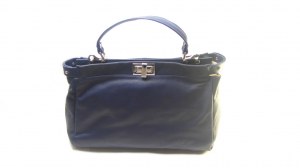 Sac à mains, sac à portée mains, en cuir veritable, made in Italy Ref: GCM 0077A26