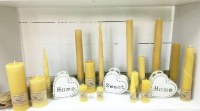 BOUGIES EN CIRE D'ABEILLE