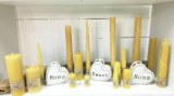 BOUGIES EN CIRE D'ABEILLE