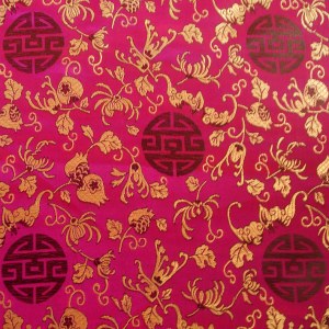 Tissu de brocart au broderie fine - Vente tissus en gros ou moyen quantité (G215)