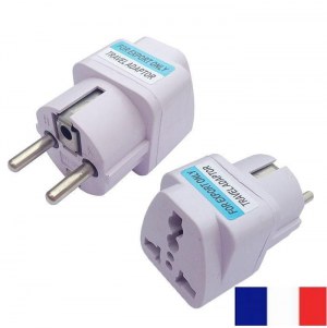PRISE ADAPTATEUR SECTEUR DE VOYAGE UK VERS EU