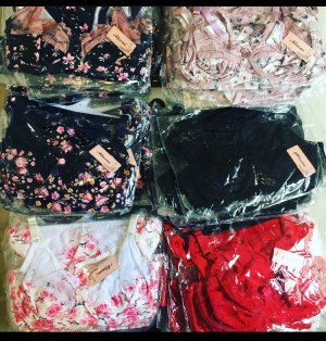 Lot de 50 pièces lingerie femme