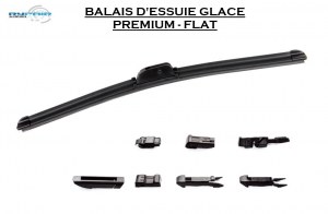 LOT BALAIS ESSUIE GLACES HYBRIDE ET FLAT PREMIUM