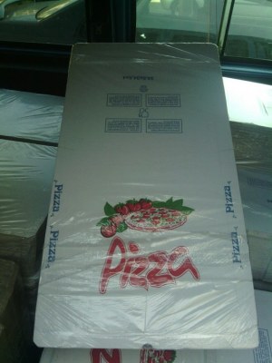 Boite pizza
