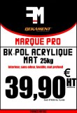 Peinture mat 25 kg