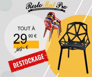 Chaise pour restaurant
