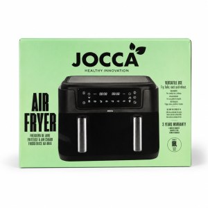 LOT 100 Pieces - Friteuse à air chaud Jocca 10 L double panier