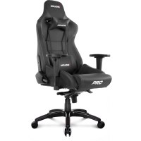Chaise de jeu professionnelle Akracing Master Series noire
