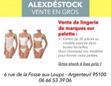 Lots de lingerie de marques à prix cassé