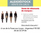 Destockage - Lots de vêtements de marques à prix cassé