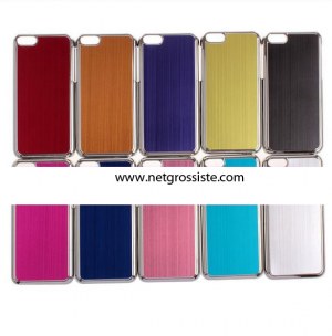 Lot Coques Aluminium Brossé iPhone 5C
