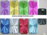 Lot Coques aluminium "CD" Galaxy note 2
