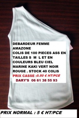 DEBARDEUR FEMME