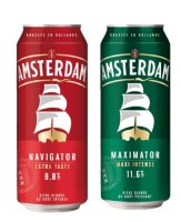 Amsterdam Maximator et Navigatot biere 50cl can