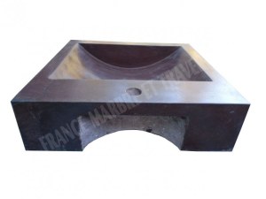 Andésite Bordeaux Évier 40x50 cm