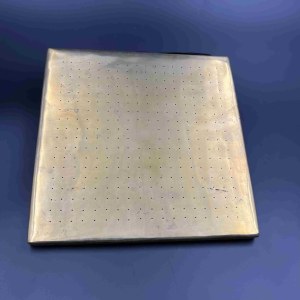 Unlacquered brass faucet