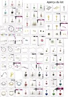 Lot Bijoux piercings neufs
