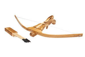 Arbalète en bois jouets enfants en bois 50 cm