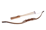 ARC en bois 90cm jouet en bois carquois