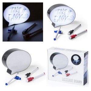 Ardoise Message "Nathan" - Objet publicitaire AVEC ou SANS logo - Cadeau client - Gift...