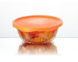 Bol en verre avec couvercle