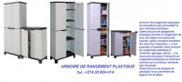 Armoire de rangement plastique
