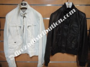 Veste Cuir Marlboro Classics Femme.