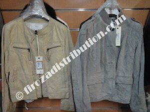 Veste Cuir Marlboro Classics Femme.