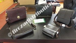 Sacoches cuir et toile homme Auren Luxe