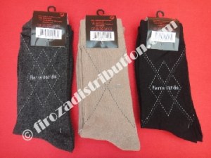 Chaussettes Pierre Cardin losange.