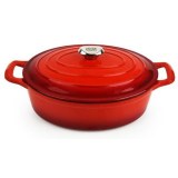 Cocotte-ovale-33-cm-Rouge-ARTHUR-MARTIN-Tous-feux-dont-induction-et-four Cocotte-ovale...