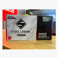 ASRock Radeon RX 9070XT Steel Legend 16GB Graphics Card ASRock Radeon RX 9070 XT