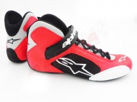 Lot de 16 paires de chaussures Alpinestars TECH1K rouge/noir/blanc