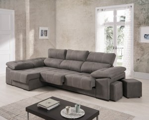 Canapé Duna 290cm angle avec assise coulissantes RELAX