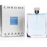 Parfum azzaro chrome 200ml edt pour homme