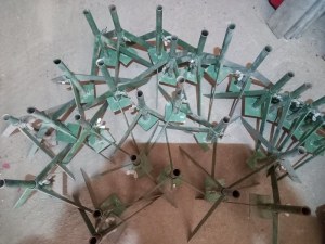 Piges de mesure trépied