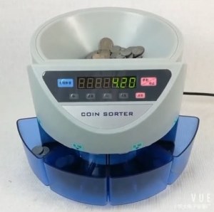Compteur et trieur de pièces Euro Electronic coin sorter